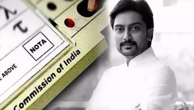 ലത്തൂര്‍ റൂറല്‍ മണ്ഡലത്തിലെ വോട്ടെണ്ണിയപ്പോള്‍ രണ്ടാമതെത്തിയത് നോട്ട; വിജയം വരിച്ച് ധിരാജ്