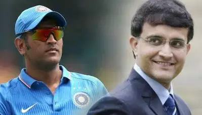 ‘ചാംപ്യന്മാര്‍ അതിവേഗം അവസാനിക്കില്ല’; ധോണിയുടെ ഭാവിയെക്കുറിച്ച് ഗാംഗുലി
