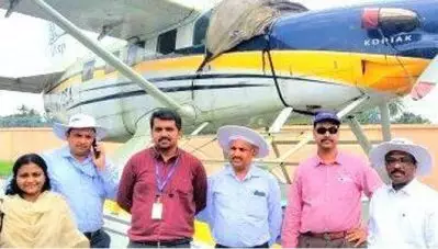 വായ്പ എടുത്തിട്ട് തിരിച്ചടച്ചില്ല; സീ പ്ലെയ്ന്‍ ജപ്തി ചെയ്ത് ഫെഡറല്‍ ബാങ്ക്; കിട്ടാനുള്ളത് പലിശ അടക്കം 6 കോടി രൂപ