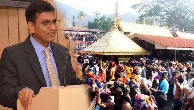 ‘യുവതീപ്രവേശന വിധിക്ക് ശേഷം നിരവധി ഭീഷണികള്‍ വന്നു’; വെളിപ്പെടുത്തലുമായി ജസ്റ്റിസ് ഡി.വൈ ചന്ദ്രചൂഡ്