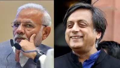 താങ്കളുടെ പെട്ടെന്നുള്ള പ്രഖ്യാപനം രാജ്യത്ത് സോഷ്യല്‍ മീഡിയ നിരോധിക്കാനുള്ള നീക്കത്തിന്റെ ഭാഗമോ എന്ന് ജനങ്ങള്‍ക്ക് ആശങ്കയുണ്ട്; മോദിയോട് തരൂര്‍