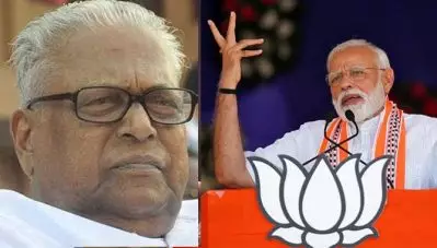 കൊല്ലുന്നതല്ല, അത് ചൂണ്ടിക്കാട്ടുന്നതാണ് ഇന്ന് കുറ്റകൃത്യം: സാംസ്‌ക്കാരിക പ്രവര്‍ത്തകര്‍ക്കെതിരെ കേസെടുത്ത നടപടിയില്‍ ഓരോ ഇന്ത്യക്കാരനും പ്രതികരിക്കണമെന്ന് വി.എസ്