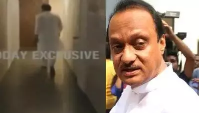 ‘ദാദാ താങ്കള്‍ രാജിവെക്കുമോ’; അജിത് പവാറിനെ പിന്തുടര്‍ന്ന് മാധ്യമപ്രവര്‍ത്തകന്‍; പ്രതികരണം ഇങ്ങനെ