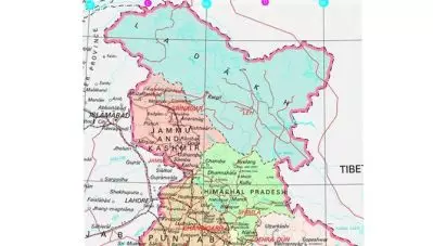 കശ്മീര്‍, ലഡാക്ക് കേന്ദ്ര ഭരണപ്രദേശങ്ങളുടെ പുതിയ ഭൂപടം പുറത്തു വിട്ടു