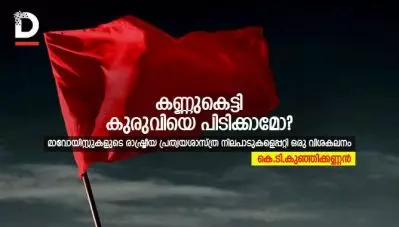 കണ്ണുകെട്ടി കുരുവിയെ പിടിക്കാമോ? മാവോയിസ്റ്റുകളുടെ രാഷ്ട്രീയ പ്രത്യയശാസ്ത്ര നിലപാടുകളെപ്പറ്റി ഒരു വിശകലനം