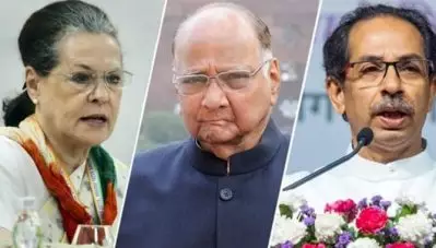 മഹാരാഷ്ട്ര: കോണ്‍ഗ്രസ്-എന്‍.സി.പി-ശിവസേന നേതാക്കള്‍ ഇന്ന് ഗവര്‍ണറെ കാണും