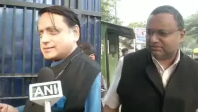 ‘രാജ്യം മറ്റുള്ളവര്‍ക്ക് മുന്നില്‍ തലകുനിക്കേണ്ടി വരും’; ചിദംബരത്തെക്കാണാന്‍ തിഹാര്‍ ജയിലില്‍ ശശി തരൂര്‍ എത്തി