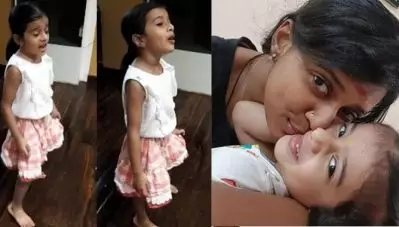 ‘ജാതിക്ക തോട്ടം’ പാടി ചുവട് വെച്ച് സിതാരയുടെ സാവന്‍ ; കൈയ്യടിച്ച് സോഷ്യല്‍ മീഡിയ