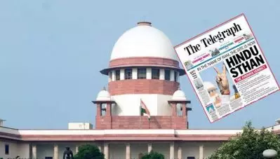 ഇനി ‘ഹിന്ദു’സ്ഥാന്‍; അയോധ്യ വിധിയില്‍ ശ്രദ്ധേയമായി ടെലഗ്രാഫ് തലക്കെട്ട്