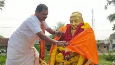 ‘തിരുവള്ളുവര്‍ മഹാനായ സന്യാസി’; റോള്‍ മോഡലാണെന്നും ബി.ജെ.പി