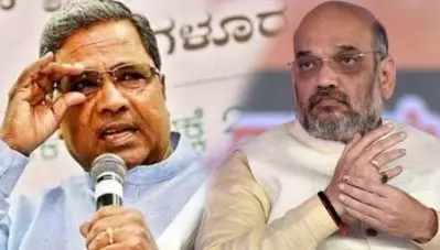 ‘ജനങ്ങളെ ബ്രെയിന്‍വാഷ് ചെയ്യുന്ന സമയംകൊണ്ട് പ്രളയബാധിത പ്രദേശങ്ങള്‍ സന്ദര്‍ശിച്ചുകൂടെ’; അമിത്ഷാക്കെതിരെ സിദ്ധരാമയ്യ