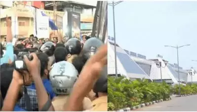 പൗരത്വ ഭേദഗതി നിയമത്തിനെതിരെ കരിപ്പൂര്‍ വിമാനത്താവളം ഉപരോധിച്ച് ഫ്രറ്റേര്‍ണിറ്റി മൂവ്‌മെന്റ്
