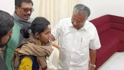 ‘കേരളത്തിലെ ജനങ്ങളോട് ഒരുപാട് നന്ദി, സഖാവ് പിണറായി വിജയന്റെ വാക്കുകള്‍ പ്രചോദിപ്പിക്കുന്നു’, മുഖ്യമന്ത്രിയുമായുള്ള കൂടിക്കാഴ്ചയ്ക്ക് ശേഷം അയ്ഷി ഘോഷ്