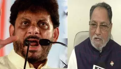 ‘ജിന്ന ഇതുപോലെയാണ് സംസാരിച്ചിരുന്നത്,ഇനിയൊരു ജിന്ന ഇവിടെ ഉണ്ടാവരുത്’; വാരിസ് പത്താനെതിരെ കോണ്‍ഗ്രസ് നേതാവ്