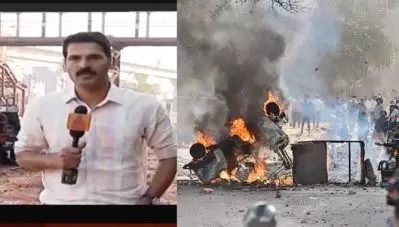 ‘പൊലീസ് നോക്കി നില്‍ക്കേ അക്രമകാരികള്‍ പള്ളിയില്‍ കയറി തീവെച്ചു’; പൊലീസ് സ്‌പോണ്‍സേര്‍ഡ് കലാപമെന്ന് തുറന്ന് പറഞ്ഞ് ഏഷ്യാനെറ്റ് റിപ്പോര്‍ട്ടര്‍