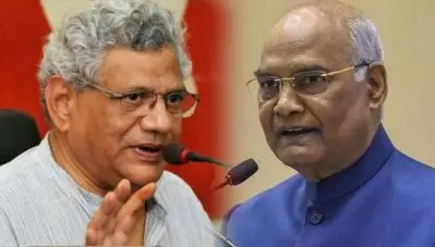 ഷോ അല്ല വേണ്ടത്, നടപടികളാണ്; കൊവിഡ് പ്രതിരോധത്തിന് കേന്ദ്രസര്‍ക്കാര്‍ നടപടിയെടുക്കാന്‍ അടിയന്തരമായി ഇടപടണമെന്നാവശ്യപ്പെട്ട് രാഷ്ട്രപതിയ്ക്ക് യെച്ചൂരിയുടെ കത്ത്