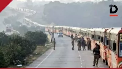പ്രിയങ്കാ ഗാന്ധി സജ്ജമാക്കിയിരിക്കുന്ന ബസുകളോ, കുംഭമേളയോ?; ചിത്രത്തിന് പിന്നിലെ വാസ്തവം ഇതാണ്