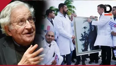 അമേരിക്കയുടെ സാമ്പത്തിക ആക്രമണത്തിന് ഇരയായ പാവം ക്യൂബയിലെ ഡോക്ടര്‍മാരേ സഹായത്തിനുണ്ടായുള്ളൂ: നോം ചോംസ്‌കി