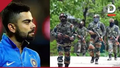 ‘ഒരു സൈനികനെക്കാള്‍ നിസ്വാര്‍ത്ഥനും ധീരനുമായ ആരും ഇല്ല’;കൊല്ലപ്പെട്ട സൈനികര്‍ക്ക് അഭിവാദ്യം അര്‍പ്പിച്ച് വീരാട് കോഹ്‌ലി