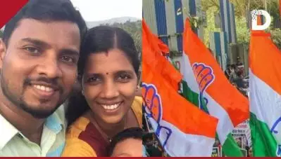 ലിനിയുടെ ഭര്‍ത്താവ് ജോലി ചെയ്യുന്ന ആശുപത്രിയിലേക്ക് കോണ്‍ഗ്രസിന്റെ പ്രതിഷേധ മാര്‍ച്ച്