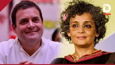 ‘രാജ്യത്ത് മോദിയെ നേരിടുന്ന ഏക പ്രതിപക്ഷ നേതാവ് രാഹുല്‍ ഗാന്ധി’; കഷണ്ടിയുള്ള ഒരാള്‍ക്ക് ചീര്‍പ്പ് വരെ മോദി വില്‍ക്കുമെന്നും അരുന്ധതി റോയ്