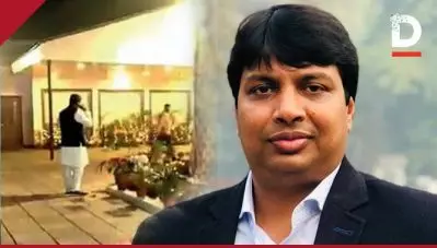 ബി.ജെ.പി മന്ത്രിയുടെ വീടിന് മുമ്പില്‍ കോണ്‍ഗ്രസിലെ പുതിയ താരോദയം രോഹന്‍ ഗുപ്ത; സോഷ്യല്‍ മീഡിയയില്‍ ചര്‍ച്ച