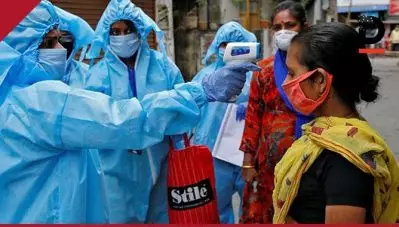 രാജ്യത്ത് കൊവിഡ് രോഗികള്‍ പത്ത് ലക്ഷം കടന്നു, ഒറ്റ ദിവസത്തില്‍ 34,956 രോഗികള്‍