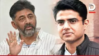 ‘പൈലറ്റ് പുറത്തുപോവില്ല, കൂറുള്ള കോണ്‍ഗ്രസുകാരനാണ് അദ്ദേഹം’; രാജസ്ഥാനില്‍ ആത്മവിശ്വാസം ഉറപ്പിച്ച് ഡി.കെ ശിവകുമാര്‍