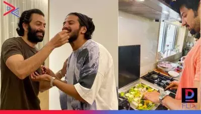 എല്ലാവരും ഇപ്പോള്‍ ബര്‍ഗര്‍ ഷെഫ് എന്നാണ് വിളിക്കുന്നത്; പൃഥ്വി കൊണ്ട് വന്ന കേക്ക് പോലും ആ ഷെയ്പ്പിലുള്ളതായിരുന്നു; ദുല്‍ഖര്‍ സല്‍മാന്‍