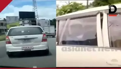 സ്വര്‍ണക്കടത്ത് കേസ്: സ്വപ്‌ന സഞ്ചരിച്ച എന്‍.ഐ.എ വാഹനം പഞ്ചറായി