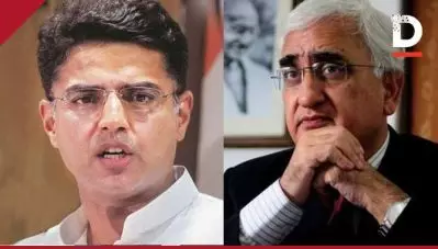 ‘എന്റെ ഏറ്റവും അടുത്ത സുഹൃത്തിന്റെ മകനാണ് ഈ ചുഴിയില്‍പ്പെട്ടത്’; സച്ചിന്‍ പൈലറ്റിന്റെ പിന്‍മാറ്റത്തില്‍ നടുക്കം രേഖപ്പെടുത്തി സല്‍മാന്‍ ഖുര്‍ഷിദ്