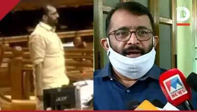 സഭ നടക്കുമ്പോള്‍ സന്ദീപിന്റെ കട ഉദ്ഘാടനത്തിന് പോയിട്ടില്ല; വീഡിയോ ദൃശ്യങ്ങള്‍ പുറത്തുവിട്ട് സ്പീക്കറുടെ ഓഫീസ്