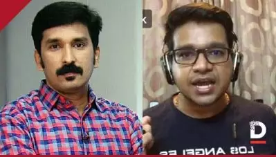 ‘വലത് നിരീക്ഷകന്‍’ എന്ന് കൊടുക്കരുതെന്ന് മീഡിയ വണ്ണിനോട് ശ്രീജിത്ത് പണിക്കര്‍; നിക്ഷ്പക്ഷനായി അവതരിപ്പിക്കാനാവില്ലെന്ന് നിഷാദ് റാവുത്തര്‍