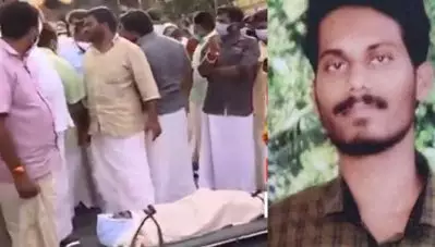 അനുവിന്റെ മൃതദേഹവുമായി മുഖമന്ത്രിയുടെ വസതിയിലേക്ക് ബി.ജെ.പി പ്രതിഷേധം; പൊലീസ് തടഞ്ഞു