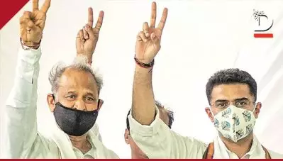 ‘കോണ്‍ഗ്രസ് എം.എല്‍.എമാര്‍ ഒരുമിച്ചാണെന്ന് തെളിഞ്ഞിരിക്കുന്നു’; വിശ്വാസ വോട്ടെടുപ്പില്‍ വിജയിച്ച് രാജസ്ഥാന്‍ സര്‍ക്കാര്‍