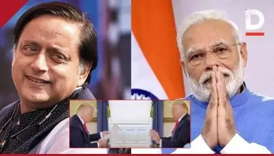 മോദിയുടെ വീഡിയോയും ഇങ്ങനെ വന്നിരുന്നെങ്കില്‍ എന്നുണ്ട്… അതിന് അദ്ദേഹത്തിന്റെ അഭിമുഖം ഇല്ലല്ലോ; ട്രംപ് സ്വയം അഭിമുഖം നടത്തുന്നതിന്റെ വീഡിയോയില്‍ തരൂര്‍