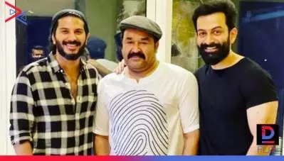 ‘സംതിങ്ങ് ഫിഷി’; ദുല്‍ഖറിന്റെ നിര്‍മ്മാണത്തില്‍ പൃഥ്വി സംവിധാനം ചെയ്യുന്ന മോഹന്‍ലാല്‍ ചിത്രമോ ? ; വൈറല്‍ ഫോട്ടോയ്ക്ക് പിന്നിലെ കാരണം തപ്പി ആരാധകര്‍
