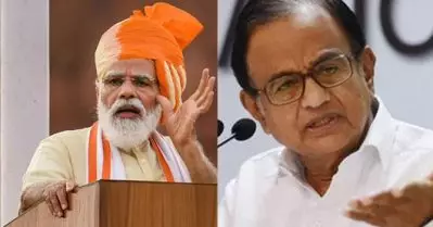മോദി സര്‍ക്കാര്‍ കോര്‍പ്പറേറ്റുകള്‍ക്ക് കീഴടങ്ങി; കോണ്‍ഗ്രസിന്റെ നിര്‍ദ്ദേശം ചെവികൊള്ളാമായിരുന്നെന്ന് ചിദംബരം