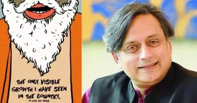‘രാജ്യത്താകെ വളര്‍ന്നത് ഈ താടി മാത്രം’; മോദിയുടെ പുതിയ ലുക്കിനെ പരിഹസിച്ച് ശശി തരൂര്‍