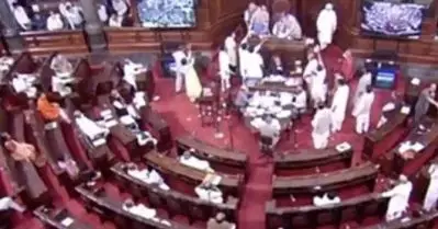 കര്‍ഷക ബില്ലിനെതിരെ രാജ്യസഭയില്‍ പ്രതിഷേധിച്ച എം.പിമാര്‍ക്കെതിരെ അച്ചടക്ക നടപടിയെടുക്കുമെന്ന് റിപ്പോര്‍ട്ട്