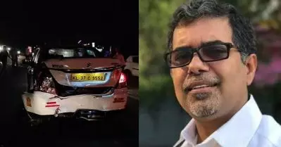 എ. പി അബ്ദുള്ളക്കുട്ടിയെ അപായപ്പെടുത്താന്‍ ശ്രമിച്ചെന്ന് പരാതി; വാഹനത്തിന് പിന്നില്‍ രണ്ട് തവണ ലോറി കൊണ്ടിടിച്ചു