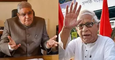 അവശനായ ബുദ്ധദേബ് ഭട്ടാചാര്യയുടെ ചിത്രം സോഷ്യല്‍ മീഡിയയില്‍ പങ്കുവെച്ച് ബംഗാള്‍ ഗവര്‍ണര്‍; വിമര്‍ശനവുമായി സി.പി.ഐ.എം