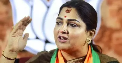 കരുണാനിധി മൂന്നു വട്ടം ജയിച്ച ചെപ്പോക്കില്‍ മത്സരിക്കാനൊരുങ്ങി ഖുശ്ബു; എതിരാളി കരുണാനിധിയുടെ കൊച്ചുമകനോ?