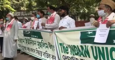 ഇതൊരു തുടക്കം മാത്രം; അസമിലെ മദ്രസകള്‍ അടച്ചുപൂട്ടുന്നതിനെതിരെ ദല്‍ഹിയില്‍ മുസ്‌ലിം ലീഗിന്റെ പ്രതിഷേധ സമരം