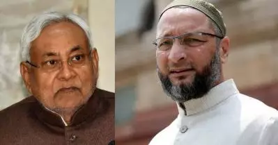 ‘അഞ്ച് വര്‍ഷം മുമ്പ് നിതീഷും രാഹുലും ലാലുവും ബി.ജെ.പിക്കെതിരായി വോട്ടു ചോദിച്ചു പക്ഷേ നിതീഷ് ജനങ്ങളെ വഞ്ചിച്ചു’; ഉവൈസി