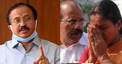 ബി.ജെ.പിയില്‍ തര്‍ക്കം മുറുകുന്നു; വി.മുരളീധരനെതിരെ കൃഷ്ണദാസ് – ആര്‍.എസ്.എസ് വിഭാഗം; മുതിര്‍ന്ന നേതാക്കള്‍ മേഖല യോഗം ബഹിഷ്‌കരിച്ചു