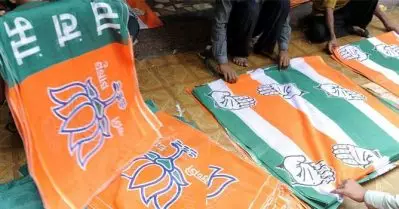 തമ്മില്‍ത്തല്ലി ബി.ജെ.പിയും കോണ്‍ഗ്രസും; അജ്ഞാതന്‍ വെടിയുതിര്‍ത്തു; മധ്യപ്രദേശില്‍ പോളിംഗിനിടെ സംഘര്‍ഷം