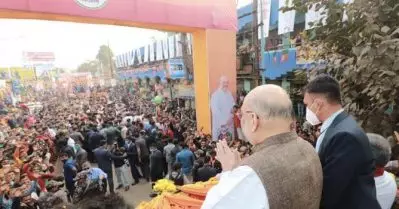 ‘കൊവിഡ് വാക്സിൻ വന്നാലുടൻ പൗരത്വ നിയമം നടപ്പിലാക്കും, ബം​ഗ്ലാദേശുകാർ നുഴഞ്ഞു കയറ്റക്കാർ’; റാലിയിൽ വിദ്വേഷം ആയുധമാക്കി അമിത് ഷാ
