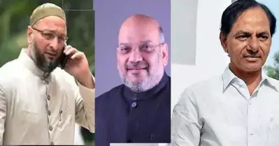 ദേശീയ നേതാക്കളുടെ തമ്പടിച്ചുള്ള പ്രചരണം ഫലം കണ്ടോ; ഹൈദരാബാദ് തെരഞ്ഞെടുപ്പില്‍ ആദ്യ ഫല സൂചനയില്‍ ബി.ജെ.പിക്ക് മുന്നേറ്റം
