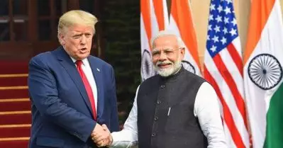 ‘മൈ ഫ്രണ്ടിനുള്ള ഒടുവിലത്തെ ഉപഹാരം’ അമേരിക്കയുടെ ഉയര്‍ന്ന സൈനിക ബഹുമതി മോദിക്ക് നല്‍കി ട്രംപ്